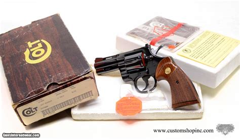 Colt Python 357 Mag 3 Inch Like New In Factory Box California Combat