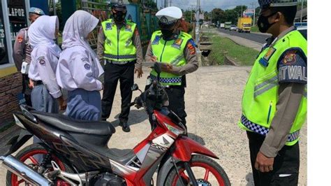 Satlantas Polres Lampung Selatan Gelar Operasi Patuh Krakatau 2023