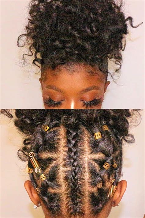 40 Easy Rubber Band Hairstyles On Natural Hair To Try In 2024 Coils