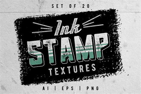 Ink Stamp Textures - Design Cuts