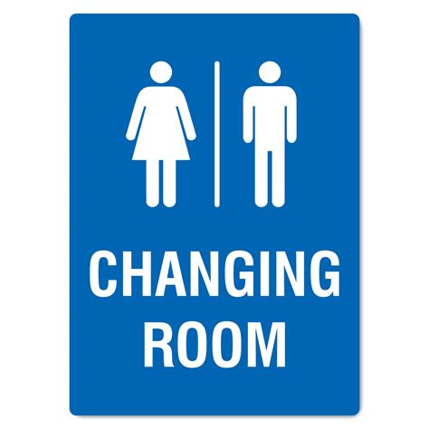 Changing Room Sign - The Signmaker