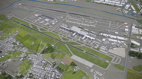 3D model Malaga - Costa del Sol Airport - AGP VR / AR / low-poly | CGTrader