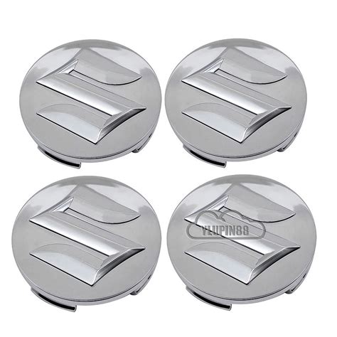 Pcs Car Wheel Center Hub Caps Cover Auto Emblem Badge Wheel Rim Hub