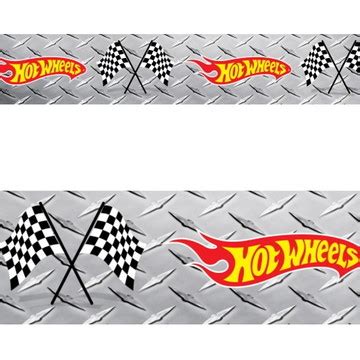 Border Adesivo Infantil Hot Wheels Elo