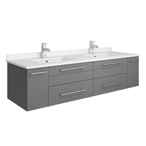 Floating Bathroom Vanity 60 Inch Double Sink Mijacob