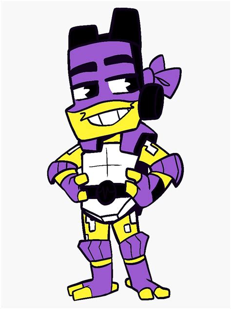 Donnie Non Binary Flag ROTTMNT Sticker For Sale By Lillastarr Redbubble