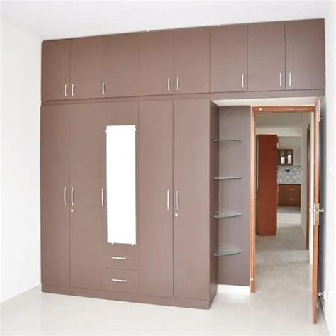 Hinged Wooden Wardrobe At Rs Square Feet Wooden Wardrobe In