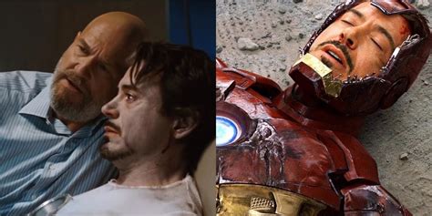 Avengers Movie Tony Stark Wounded