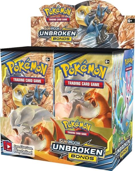 Pokemon Tcg Sun Moon Unbroken Bonds Booster Box Booster Packs