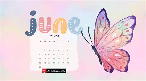 June Wallpaper 2024 - Genia Jordain