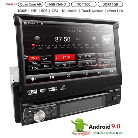 1din Car Radio Android Multimedia Player Autoradio 1 Din 7 Touch