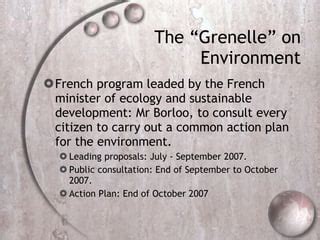 Grenelle PPT