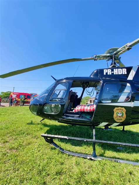 Menina de 6 anos é atropelada por carro e sofre traumatismo craniano em