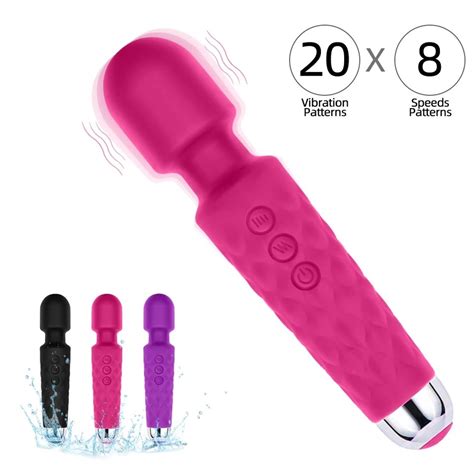 Vibrador Massageador Corporal Clitoriano Varinha M Gica Silicone