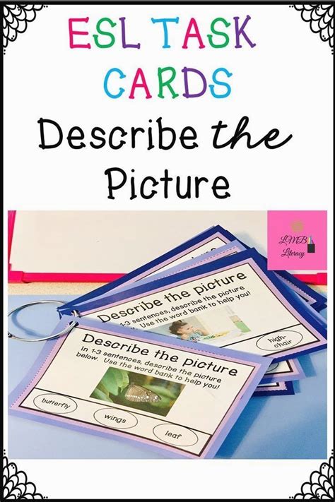 These Task Cards Are The Perfect Esl Activity For Ell Newcomers Or