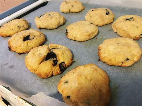 Dark Chocolate Chip And Coconut Cookies - Diy With Joy