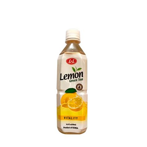 🥇juice Lemon Green Tea 500ml Kfood Peru