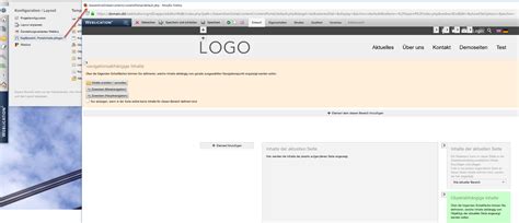 Weblication Cms Onlinedokumentation Konfiguration Layout Quelltexte