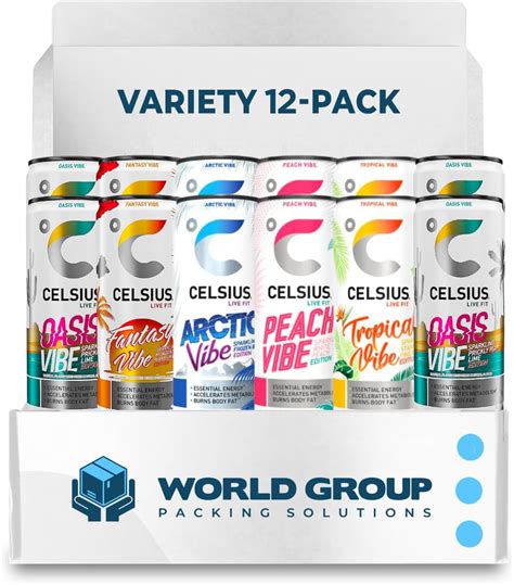 Amazon Celcius Energy Drinks Variety Pack Flavors Zero