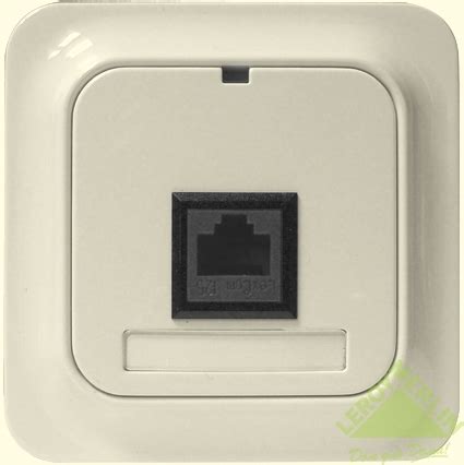 Розетка компьютерная Schneider Electric Eljo Trend Cat.5, цвет бежевый ...