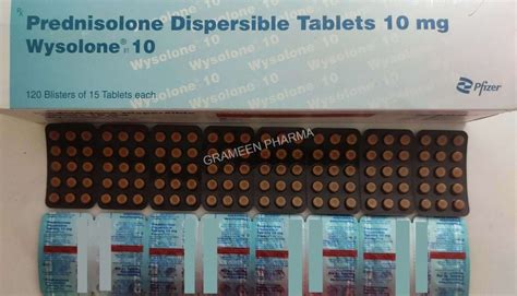 Wysolone 10mg Prednisolone Tablets At Rs 23strip Omnacortil 10 Tablet In Mumbai Id