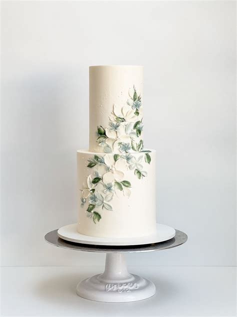 LILA Cake Shop Wedding Cake Inspiration With Contemporary Floral Designs