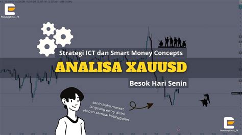 Analisa XAUUSD Gold Untuk Senin Strategi ICT Smart Money Concepts