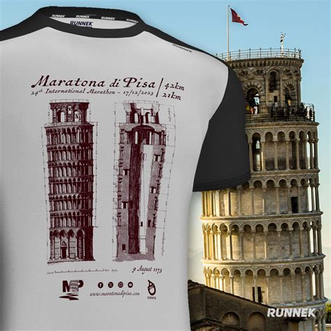 Xxiv Maratona Di Pisa T Shirt Tecnica E Medaglia Per Gli 850 Anni Di