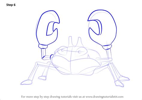 Step By Step How To Draw Krabby From Pokemon Go