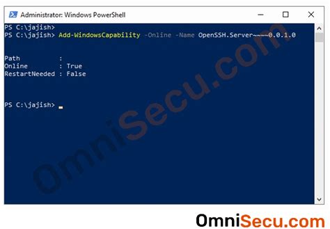 How To Install Openssh Server In Windows Server Using Powershell