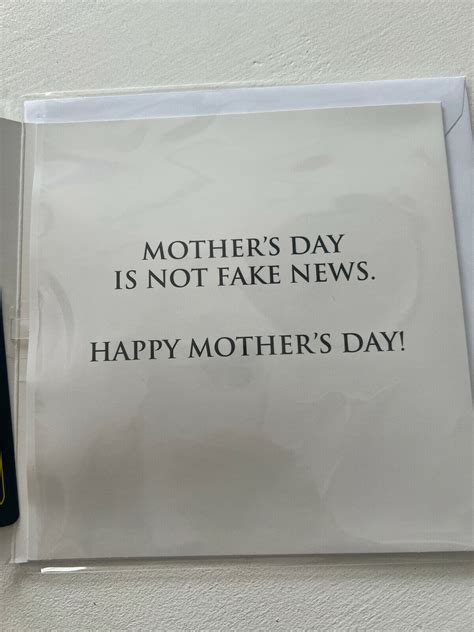 Donald Trump Mothers Day Greeting Card Talking In His Real Voice ~ New