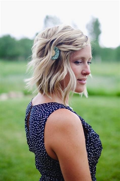 Bridesmaid Hairstyles For Short Hair Pop Haircuts