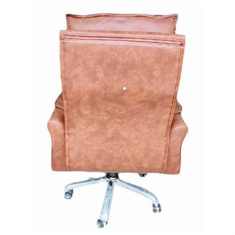 Leather Mid Back Boss Revolving Office Chair Fixed Arm At Rs In