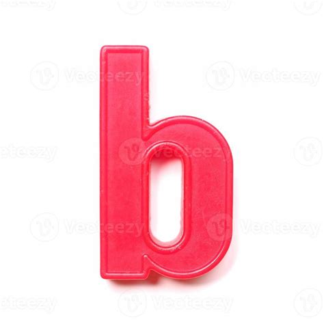 Magnetic lowercase letter B 3119241 Stock Photo at Vecteezy