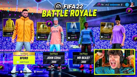 I Played The NEW BATTLE ROYALE Mode In FIFA 22 YouTube