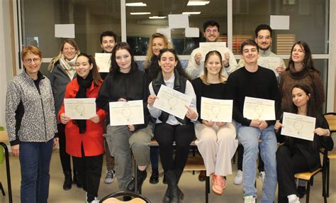 Remise des diplômes de BTS en apprentissage ESTBA