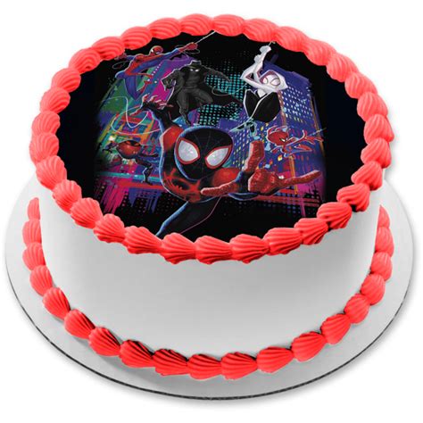 Celebrate Your Spider Verse Party With This Spider Man Edible Cake