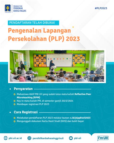 Pendaftaran Pengenalan Lapangan Persekolahan Plp Telah Dibuka