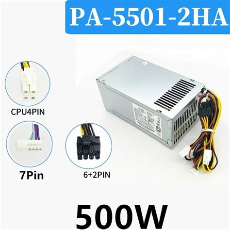 New Original PSU For HP 800 600 400 G3 G4 4Pin 500W Power Supply PA