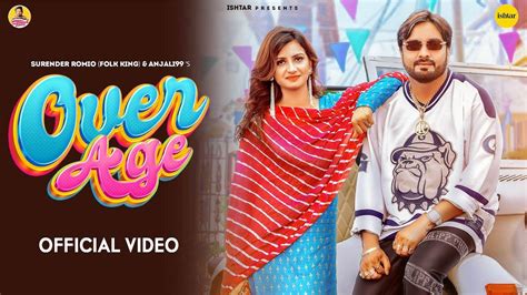 Check Out The Music Video Of The Latest Haryanvi Song Over Age Sung