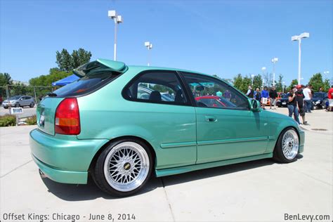 Green Honda Civic Hatchback