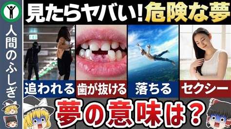 【ゆっくり解説】絶対に見てはいけない警告夢8選 Youtube