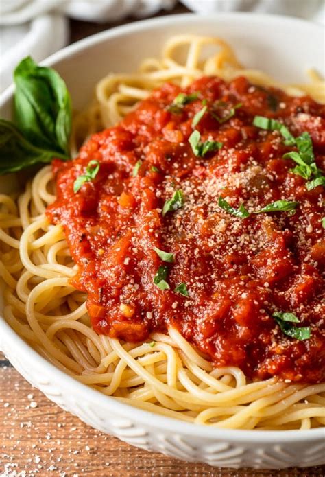 Easy Homemade Marinara Sauce Recipe I Wash You Dry