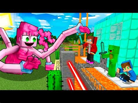 Security House Battle Vs Maizen Jj And Mikey Minecraft Gameplay