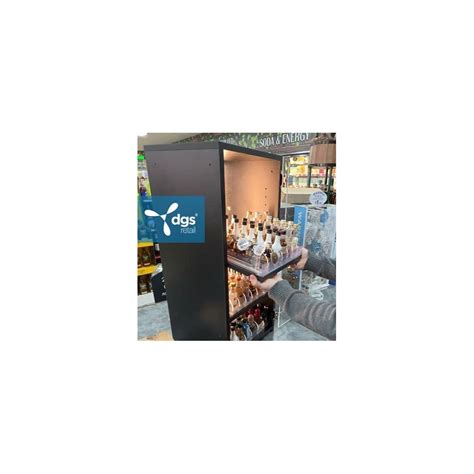 Buy Commercial Lighted Retail Display For Mini Liquor Bottles Sampler