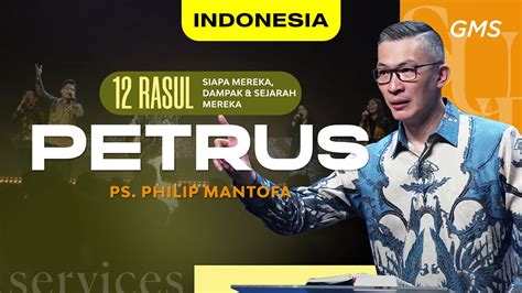 Indonesia Petrus Ps Philip Mantofa Official GMS Church YouTube