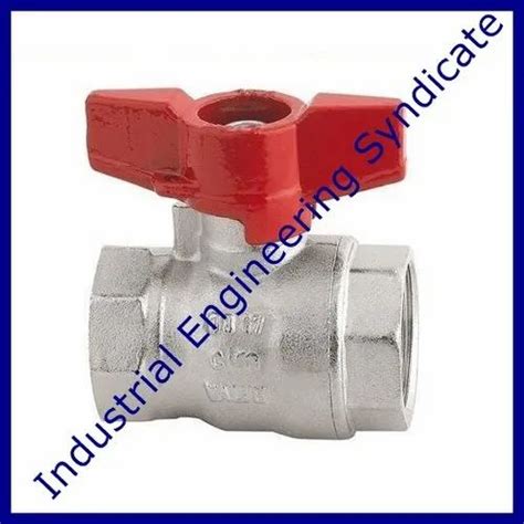 Cim Butterfly Handle Ball Valve हैंडल बॉल वाल्व Industrial Engineering Syndicate Delhi Id