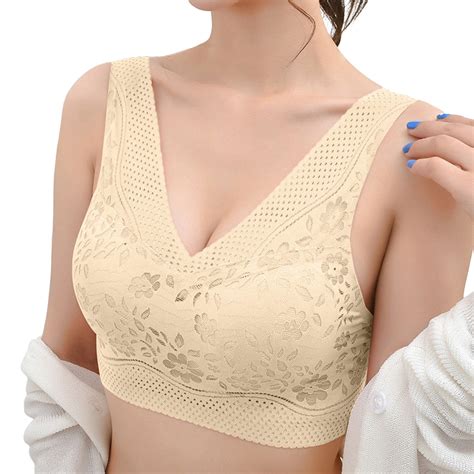 Taiaojing Women Push Up Padded Bra Sports Seamless Underwear Wirefree Bra Sexy Lace Beautiful