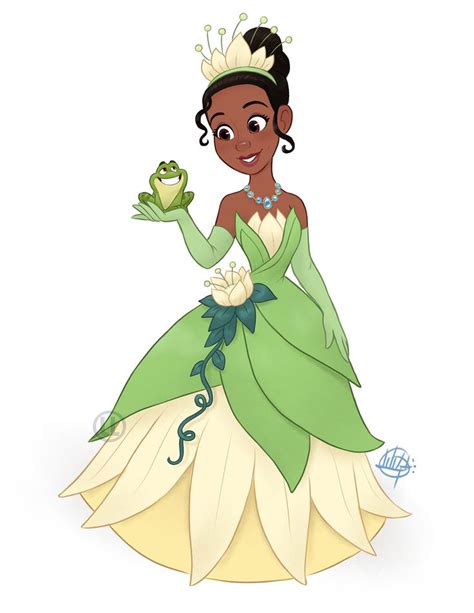 Disney Princess Project On Behance Disney Princesa Tiana Arte De