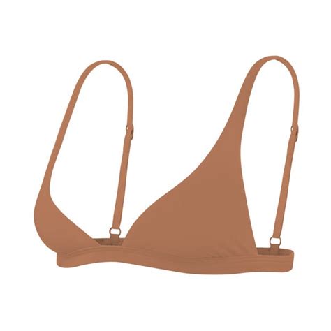 Tan Bralette Bikini Top Bralette Bikinis